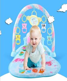 New Multifunction Soft Baby Play Mat Activity Piano Pedal Fitness Frame Music Bed Bell Pay Gym Toy Floor Crawl Blanket Carpet3991459