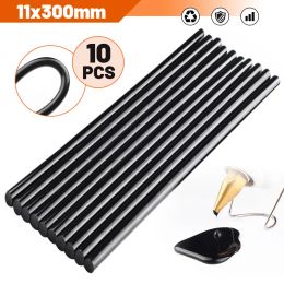 Gun 10/20/50pcs 11mm*200/300mm Black Hot Melt Glue Sticks for Glue Gun Auto Repair Tools Car Dent Paintless Removal Hand Tool