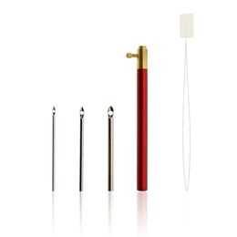 7/10/3 Sizes Punch Needle Tool Embroidery Punch Needle Threader for Embroidery Floss Poking Cross