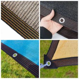 HDPE Sun Shade Net Pergola Awning UV Resistant Shade Fabric Terrace Gazebo Sun Shelter Swimming Pool Shading Sail Car Canopy