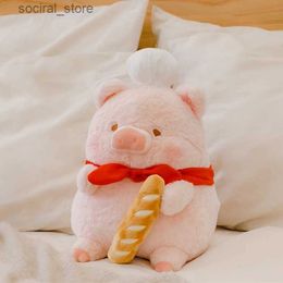 Stuffed Plush Animals Canned Pig Lulu Classic Series Peripheral Chef Plush Toys Cute and Exquisite Pillow Plush Doll L411