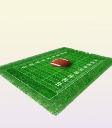 Carpets 3D Green Football Carpet Kids Room Baseball Rug Field Parlor Bedroom Living Floor Mats Large Rugs Home Customized8212950