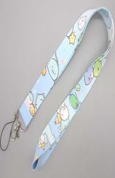 Cartoon Sumikkogurashi Logo Cell Phone Straps Neck Lanyard ID Badge Key Holder Assorted Designs Multi Selection2346949