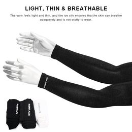 2Pcs Unisex Cooling Arm Sleeves Cover Sports Running Breathable Quick Dry Outdoor Men Fishing Cycling Anti-sunburn Sleeves