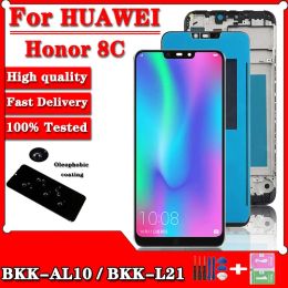 6.26" New 8c Display For Huawei Honor 8C LCD Display Touch Screen Digitizer Assembly For Honor8C BKK-AL10 BKK-L21 LCD