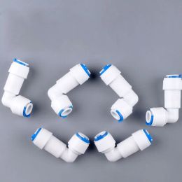 One-way RO Water Non-return Cheque Valve Straight Elbow 1/4'' 3/8'' Quick Connector Hose Pipe Fitting Water Philtre Parts