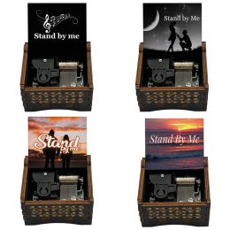stand by me singer Ben mechanical Music Box music fans friends birthday Christmas gift office decoration
