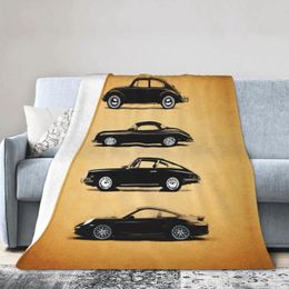 Blankets See More Iconic Cars Bed Blanket Flannel Air Conditioning