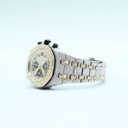 Luxury Looking Fully Watch Iced Out For Men woman Top craftsmanship Unique And Expensive Mosang diamond Watchs For Hip Hop Industrial luxurious 95636