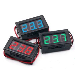 AC 0-100V 0.56LED Digital Voltmeter Voltage Metre Volt Instrument Tool 2 Wires Red Green Blue Display 100V DIY 0.56 Inch