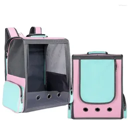 Cat Carriers Cute Bag Go Out Portable Pet Space Backpack Comfortable Breathable Large