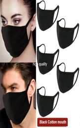 designer Black Grey Mouth face mask Anti PM25 for Cycling Camping Travel100 Cotton Washable Reusable Cloth Masks3337025