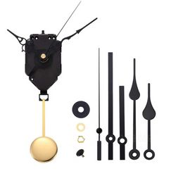 MOONBIFFY 12mm Long Shaft Wall Quartz Pendulum Clock Movement Mechanism with Music Box DIY Repair Kit for Repairing Clock