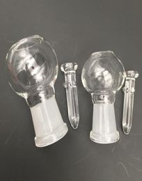 14mm 18mm Femal Joint Classical Glass Dome & Nail For Bong Dab s Clear Glass Nails Domeless Pipe Accessories SG-SH4066704