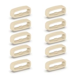 Smartwatch Strap Retainer Replacement Silicone Fastener Ring 18mm / 20mm / 22mm Wristband Keeper Holder Belt Loops 10pcs