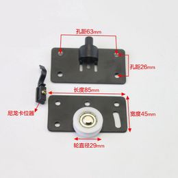 Cabinet Concave Wheel Closet Sliding Door Pulley Furniture Trip Door Wheel Bearing Accessories Silent Sliding Door Wheel