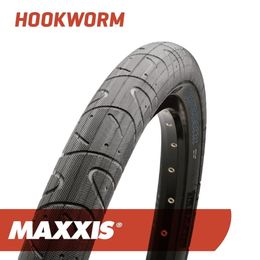 MAXXIS Hookworm 26X2.5 29X2.5 27.5X2.5 Wire Clincher Bicycle Tire BMX Wire Bead Clincher Tire for Street Park vert Flatland