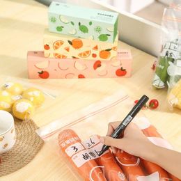 Storage Bags Plastic Sealing Thickened Household Freezing Sub-packaging Food Grade Fresh-keeping Bag Self-sealing Sealed