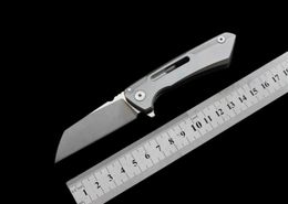 SNECX BUSTER folding knife D2 blade Stainless steel handle outdoor camping utility fruit knife EDC tool9002951