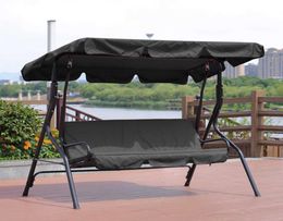 Solid Outdoor Waterproof Summer Garden Courtyard Swing Awning Solid Swing Tent Gazebo Canopy Outdoor Tools And Accessories Y07066367355