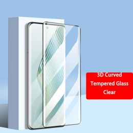 3D Curved Tempered Glass For Huawei Honour Magic 5 Pro Screen Protector For Magic5 Magic 5Pro Anti Blue Light Clear Glass