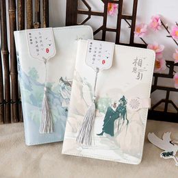 Mo Dao Zu Shi Student Stationery Chinese Wind Notebook Anime Handbook Chen Qin Ling Tassel A5 Lined Female Gift