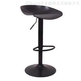 Bar chair modern minimalist home creative personality lift Nordic plastic high stool bar chair mobile phone shop stool