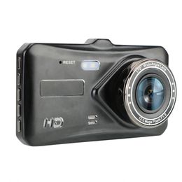 Car DVR 4" HD 1080P Video Recorder Camera Touch Screen Dual Lens Auto DashCam