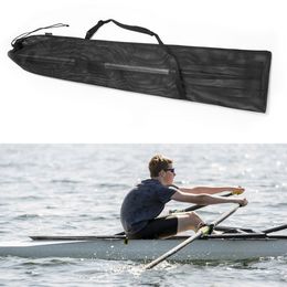 Kayak Paddle Bag Waterproof Split Paddle Bag Mesh Folding Portable Canoe Paddle Storage Bag For Outdoor Rowing Inflatable Boat