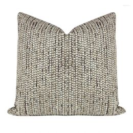 Pillow Home Stay Cover Solid Grey Coffee Throw INS Fashion Sofa Living Room Pillows Decoration 50x50cm 45x45cm