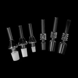 Quartz Tip For Nector Collector Kits Styles 10mm 14mm 18mm Male Quartz Nail Tips Dab Tool For Glass Bongs Dab Rigs Pipes ZZ