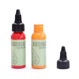 Tattoo Ink Tattoo Colour Practise Colour Material 7 Colours 30ML Set Green Label Tattoo Tattoo Colour Material Semi Permanent Tattoo