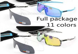 New Brand s Photochromic Cycling Sunglasses 3 Lens UV400 Polarized MTB 9406 Sports Bicycle Glasses Full package2365205