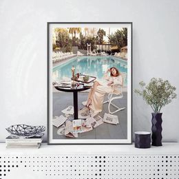 Slim Aarons Photography Artwork The Upper Class Society In The 19th Century Posters Canvas Painting Living Room Home Decoration