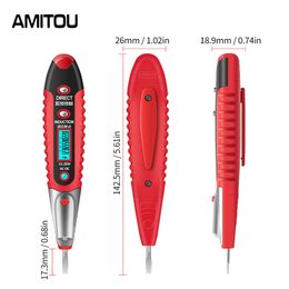 AMITOU VD700 Display Voltage Detector AC70~250V Multi-functional Electrical Screwdriver Test Pen Voltage Meter Electrician Tool