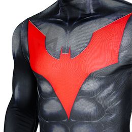 New Nightscream Batmaning Cosplay Costume Black Jumpsuit Helmet Costume Custom Made