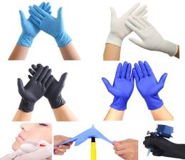 Disposable Nitrile Rubber Gloves Food Grade Protective Gloves No Powder Kitchen Household Anti Static Blue Colour Latex3928673