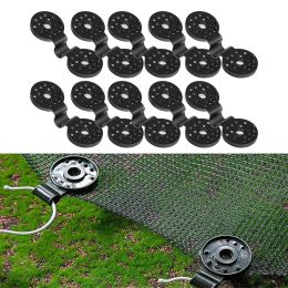 Shade Cloth Clips Sunshade Net Clamps Hoops Clamps For Shade Cloth Film Garden Netting Canopy Tent Grip Strong Green House