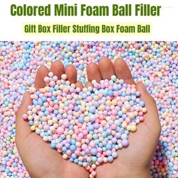 Party Decoration 100g/Pack Colored Mini Foam Ball Filler DIY Handmade Small Beads Packing Gift Box Filling Wedding Favors