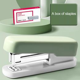 1 Set Paper Plier Stapler Ergonomic Portable Bookbinding Home Stationery Binding Supplies Binding Machine for Home