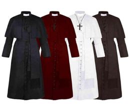 Priest Come Catholic Church Religious Roman Soutane Pope Pastor Father Comes Mass Missionary Robe Clergy Cassock L2207142413497