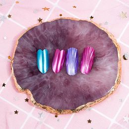 Round Resin Agate Stone Nail Colour Palette Jewellery Display Golden Edge Resin Mixing Drawing Paint Manicure Display Shelf