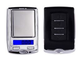 Car Key design 200g x 001g Mini Electronic Digital Jewellery Scale Balance Pocket Gramme LCD Display 20 off DHC8501735501