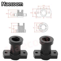 2/4/10pcs 3D Printer T8 POM Anti Backlash Nuts For Lead 2mm / 8mm Acme Threaded Rod Eliminate the Gap Spring DIY CNC Accessories