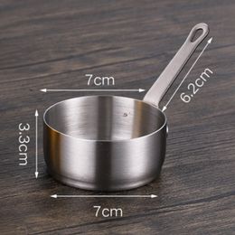 Mini Sauce Pan Pot Gravy Stainless-Steel Milk Pot Sauce Pan Non-Stick Small Saucepan For Baby Making Coffee Butter