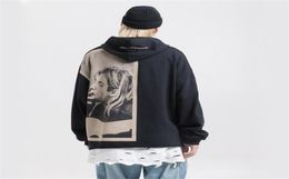 Nagri Kurt Cobain Print Hoodies Men Hip Hop Casual Punk Rock Pullover Hooded Sweatshirts Streetwear Fashion Hoodie Tops Y2011234878342