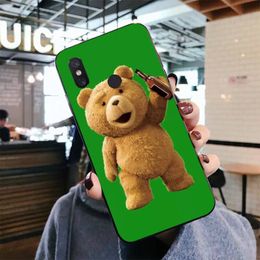 T-Teddy Bear Phone Case For Xiaomi Mi 5X 8 9 10 11 12 lite pro 10T PocoX3pro PocoM3 Note 10 pro lite