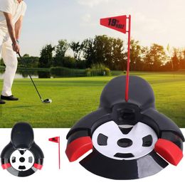 Golf Putting Cup Adjustable Compact Size Automatic Golf Return Cup Battery Operated Automatic Golf Return Machine Golf Supplies