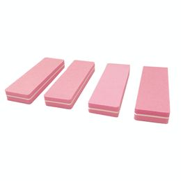 10Pcs Pink Mini Sponge Nail File Block Buffer Remover UV Gel Nail Files For Manicure Sanding Sandpaper 100 180 Professional Tool