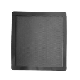 Computer Chassis Fan Dust Filter Mesh Frame PVC Computer PC for CASE Fan Dust Proof Filter Cover Grills Black